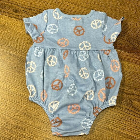 Garanimals Bodysuit Peace Sign Bodysuit multi Sizes - Picture 2 of 5